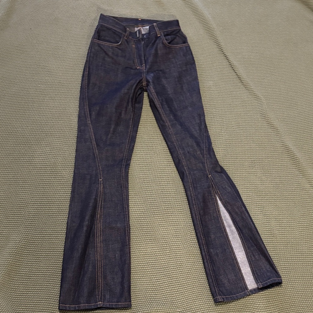 Givenchy Dark Blue Flare Jeans